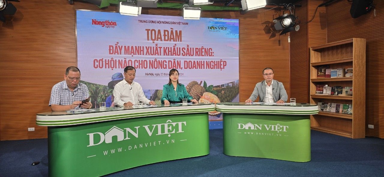 Tọa đàm đẩy mạnh xuất khẩu sầu riêng: Sẽ xuất khẩu được 3 tỷ USD, có vượt được Thái Lan?