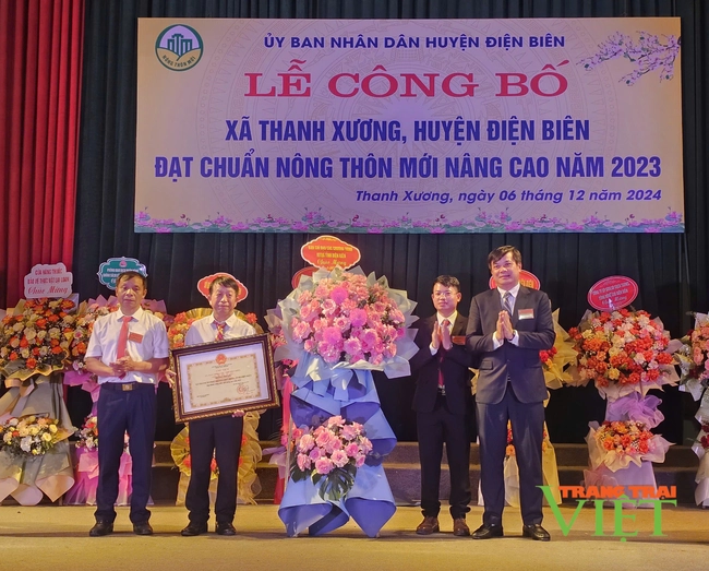 Xã Thanh Xương hoàn thành 19/19 tiêu chí nông thôn mới nâng cao