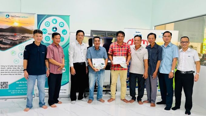 Nông dân An Giang nhận thưởng hơn 90 triệu đồng từ lúa giảm phát thải