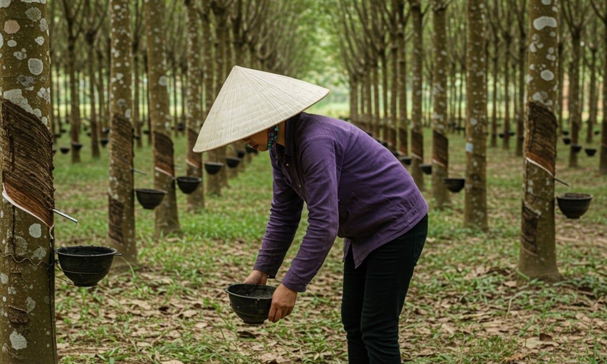 Giá cao su hôm nay 8/7/2025: Quay đầu giảm